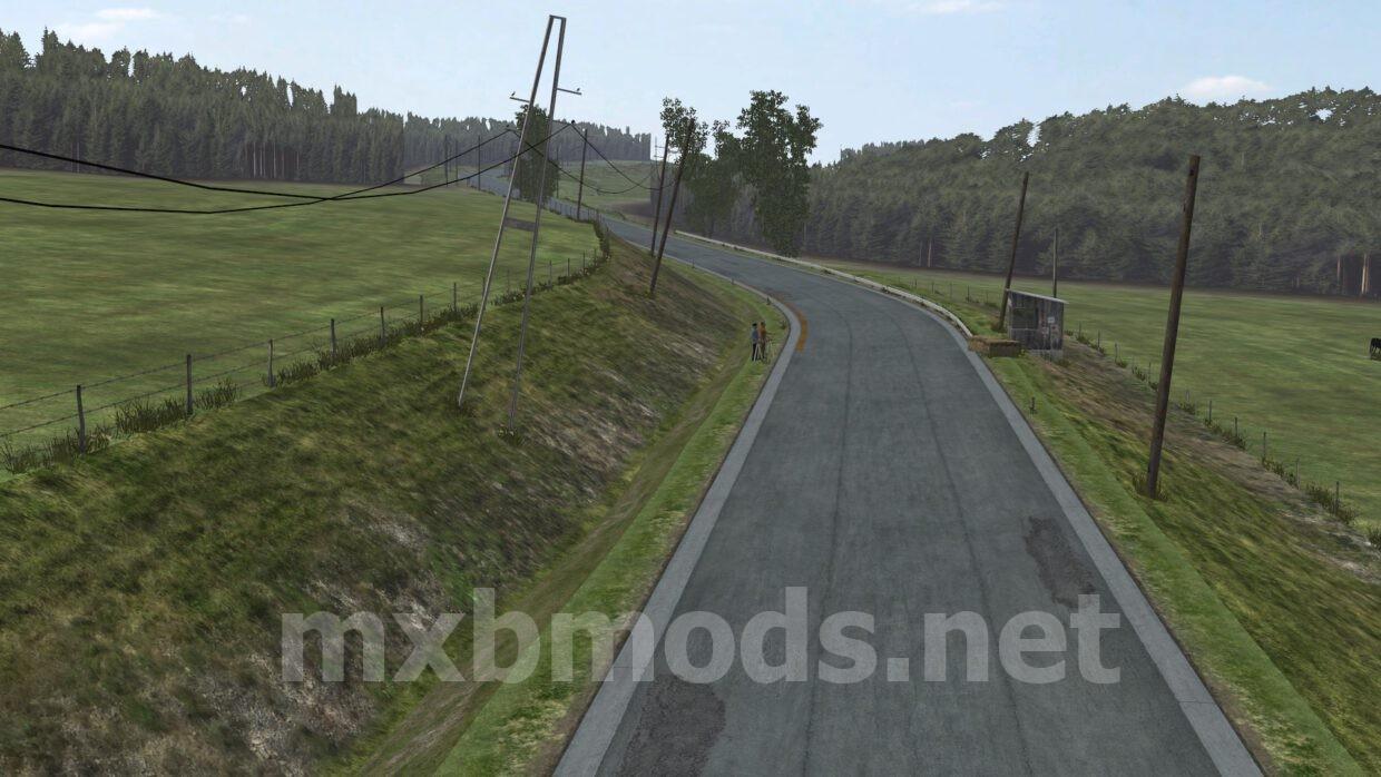 Spa 1966 - rural type roads GP BIKES