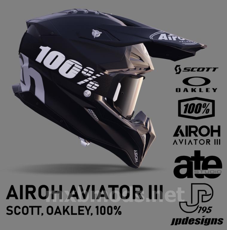 AIROH AVIATOR III - JPD